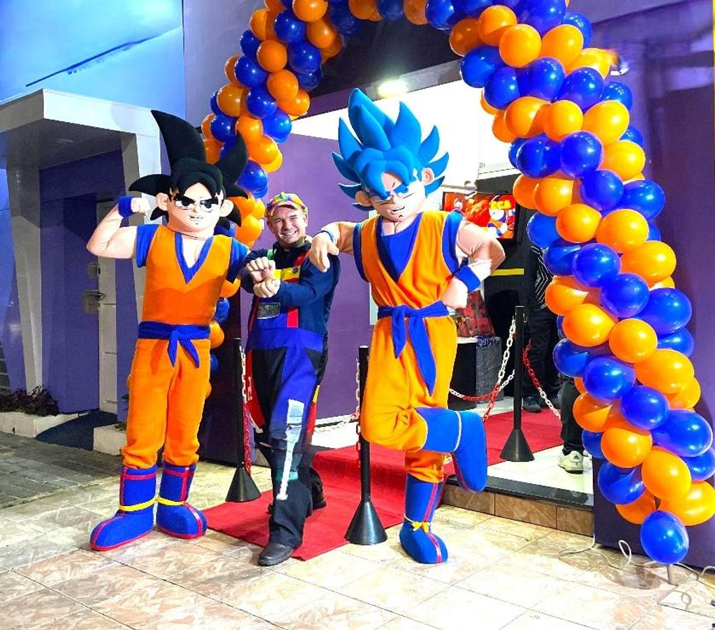 Serviços para eventos Sao Paulo SP Tatuapé - Fotos para Dragon Ball Z personagens vivos cover Goku Festa