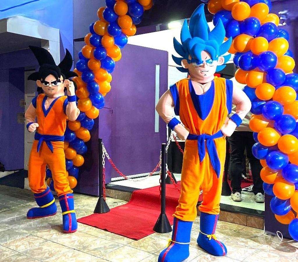 Serviços para eventos Sao Paulo SP Tatuapé - Fotos para Dragon Ball Z personagens vivos cover Goku Festa
