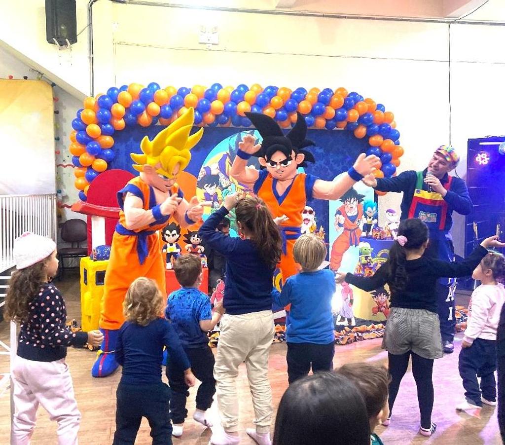 Serviços para eventos Sao Paulo SP Tatuapé - Fotos para Dragon Ball Z personagens vivos cover Goku Festa