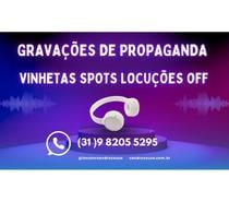 Locutor para gravações de vinhetas propaganda