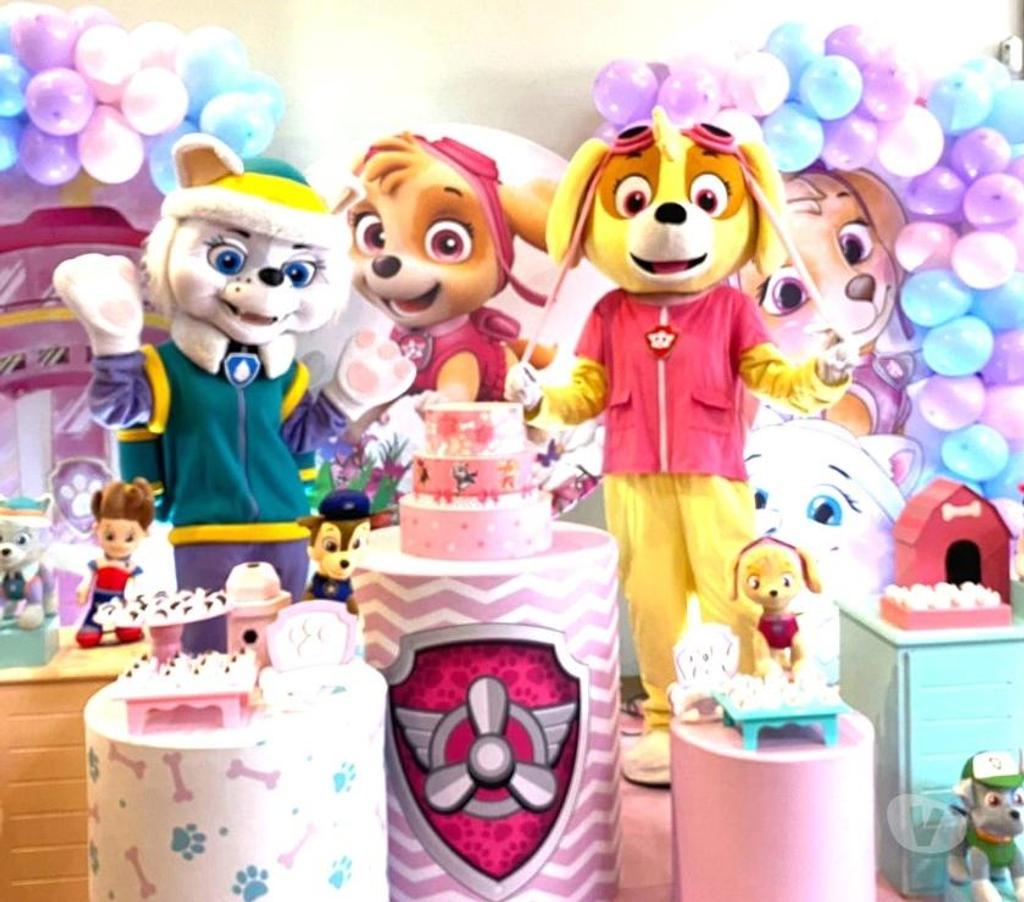 Serviços para eventos Sao Paulo SP Aricanduva - Fotos para Festa Skye patrulha personagens vivos cover