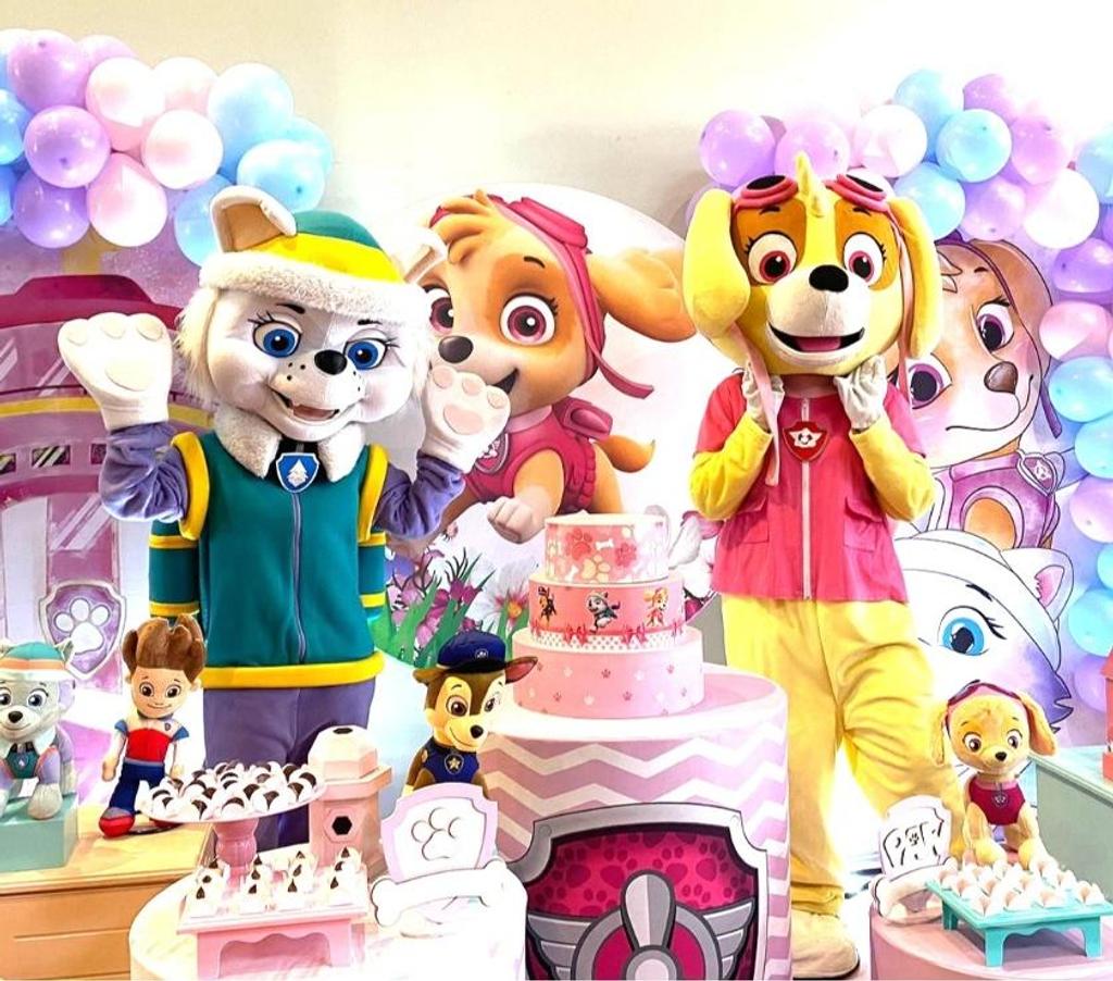 Serviços para eventos Sao Paulo SP Aricanduva - Fotos para Festa Skye patrulha personagens vivos cover