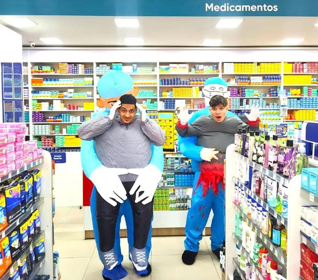 Serviços para eventos Sao Paulo SP Mooca - Fotos para Animação Loja médicos personagens vivos cover