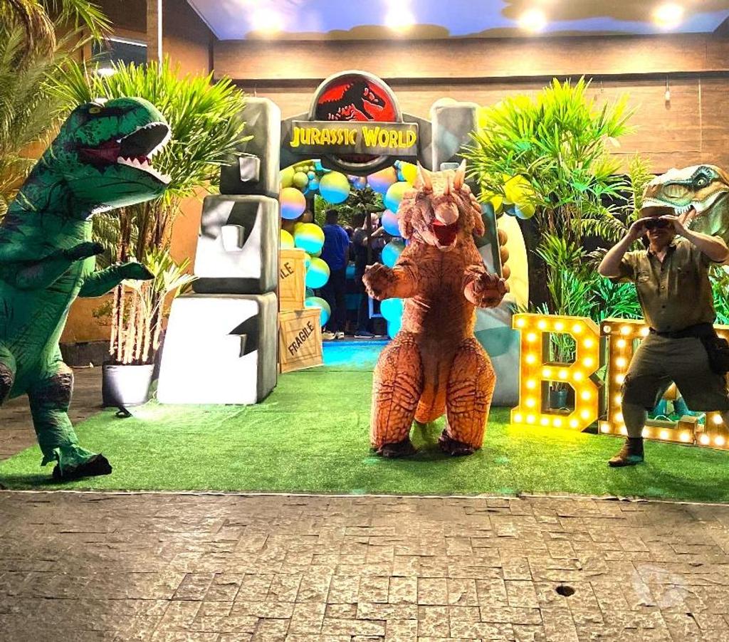 Serviços para eventos Sao Paulo SP Mooca - images_alt_text Dinossauros personagens vivos cover animação festas