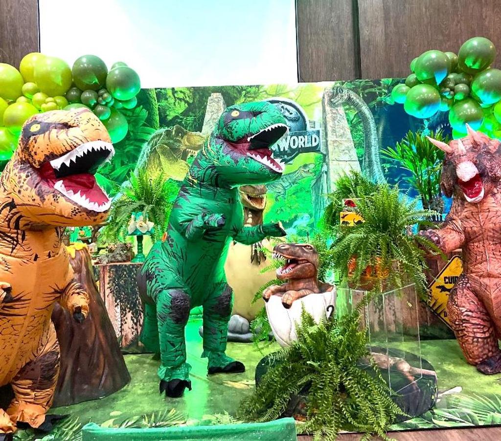 Serviços para eventos Sao Paulo SP Mooca - images_alt_text Dinossauros personagens vivos cover animação festas