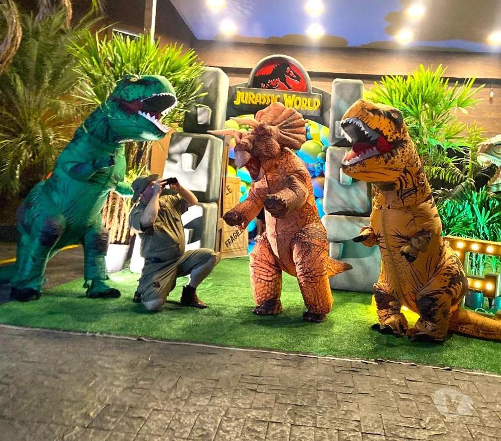 Serviços para eventos Sao Paulo SP Mooca - images_alt_text Dinossauros personagens vivos cover animação festas