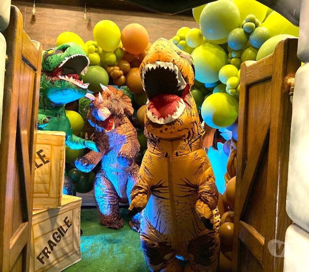 Serviços para eventos Sao Paulo SP Mooca - images_alt_text Dinossauros personagens vivos cover animação festas