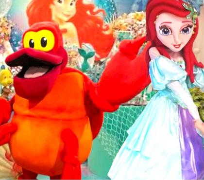 Serviços para eventos Ipiranga Sao Paulo SP - Fotos para Ariel princesa personagens vivos cover sereia