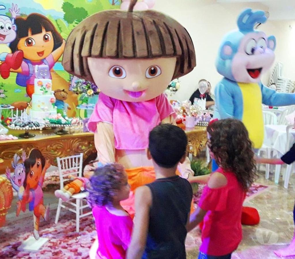 Serviços para eventos Sao Paulo SP Ipiranga - Fotos para Dora Aventureira botas personagens vivos cover animação