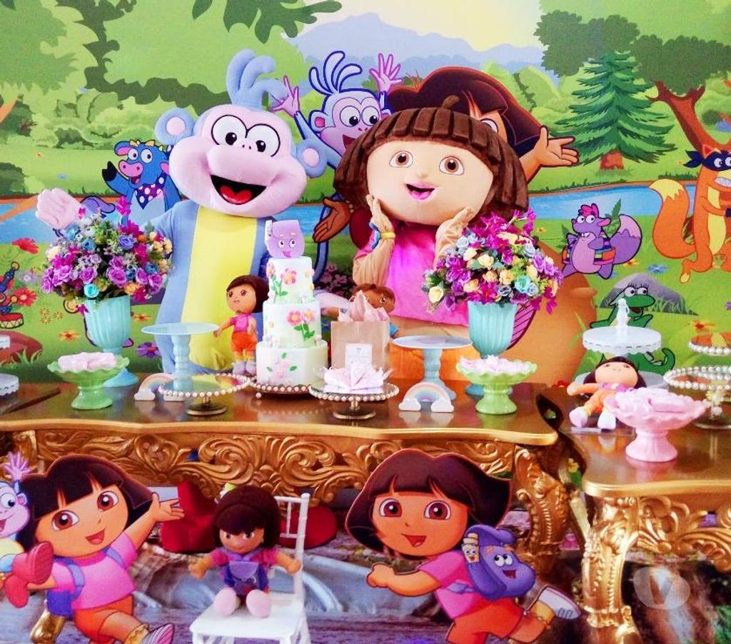Serviços para eventos Sao Paulo SP Ipiranga - Fotos para Dora Aventureira botas personagens vivos cover animação