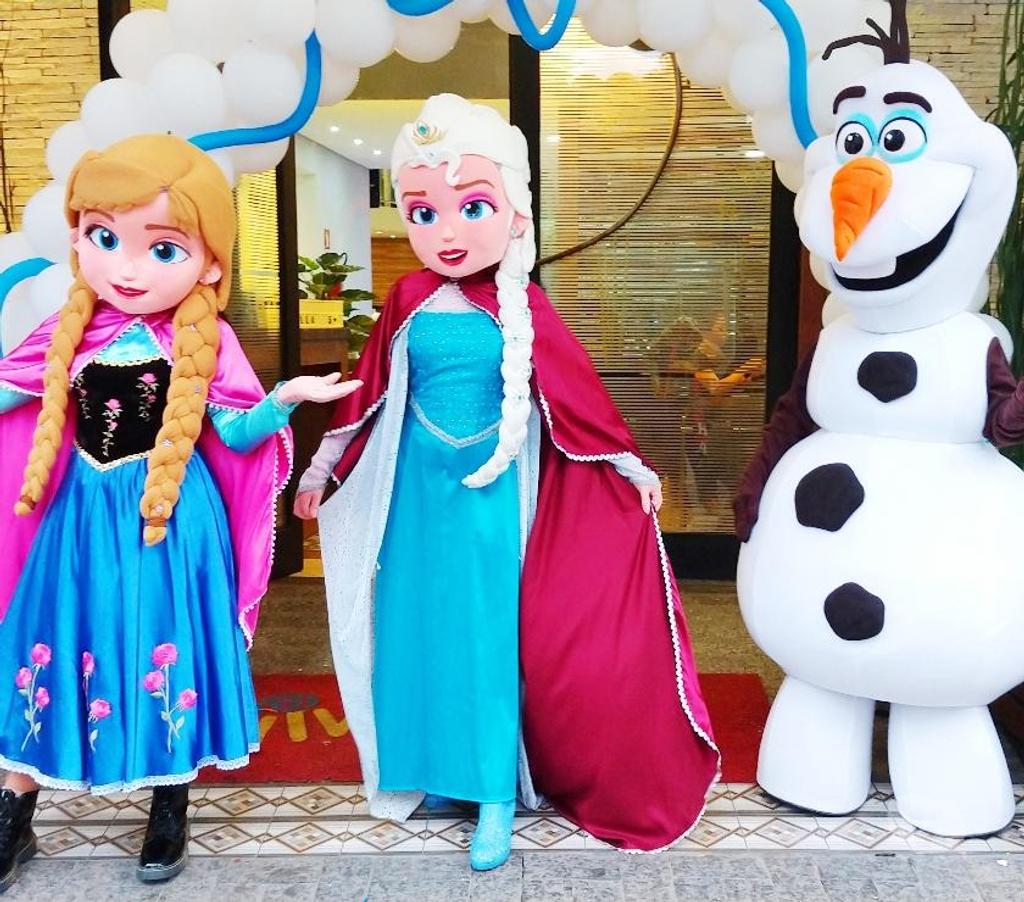 Serviços para eventos Sao Paulo SP Mooca - Fotos para Frozen personagens vivos cover animação congelante