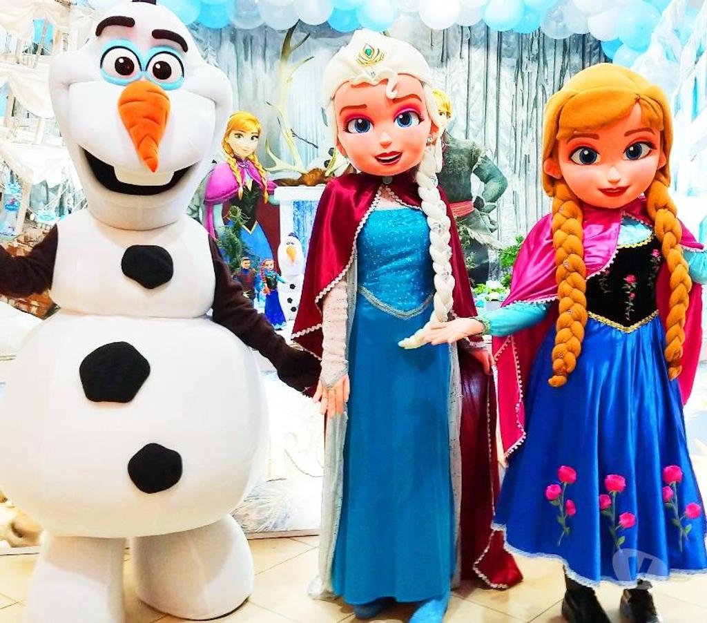 Serviços para eventos Sao Paulo SP Mooca - Fotos para Frozen personagens vivos cover animação congelante