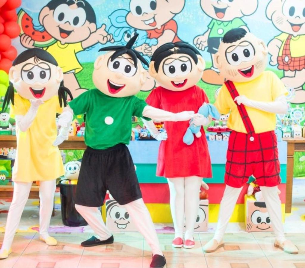 Serviços para eventos Sao Paulo SP Itaquera - Fotos para Cover Turma da Monica personagens vivos festa infantil