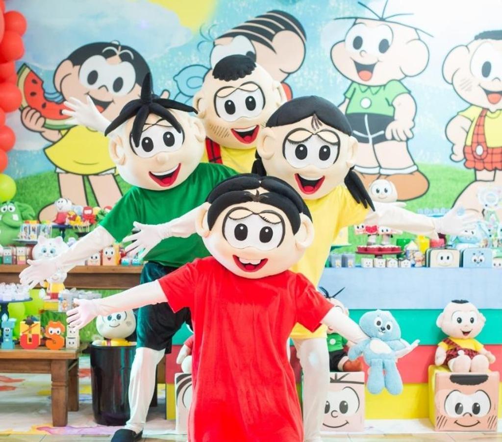 Serviços para eventos Sao Paulo SP Itaquera - Fotos para Cover Turma da Monica personagens vivos festa infantil