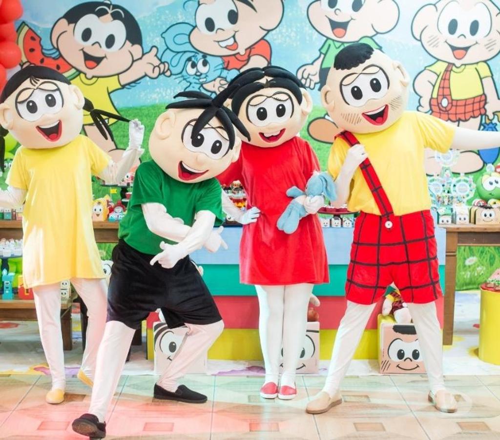 Serviços para eventos Sao Paulo SP Itaquera - Fotos para Cover Turma da Monica personagens vivos festa infantil