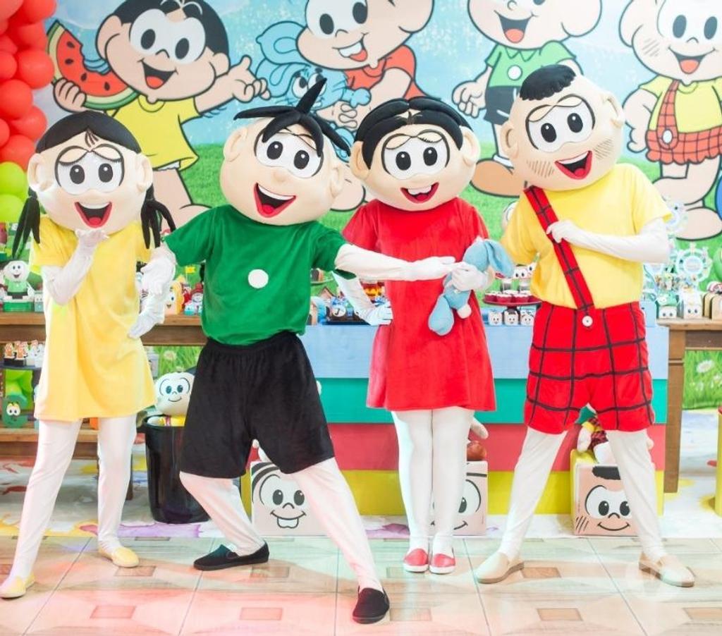 Serviços para eventos Sao Paulo SP Itaquera - Fotos para Cover Turma da Monica personagens vivos festa infantil