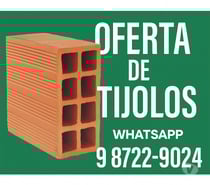 OFERTA DE TIJOLOS EM RECIFE PE