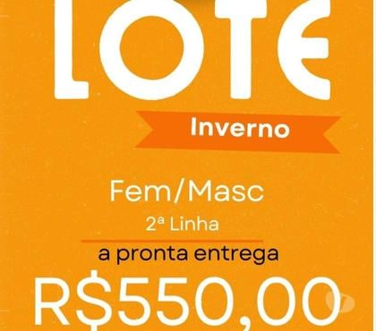 Roupas e Acessórios - Fotos para Lote de Blusas Inverno Usadas para Brechós