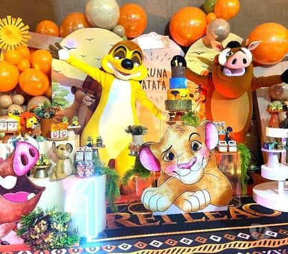 Serviços para Eventos Mooca Sao Paulo SP - Fotos para Pumba Rei Leão Timão personagens vivos Hakuna Matata