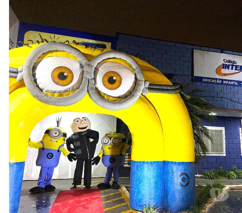 Serviços para eventos Sao Paulo SP Tatuapé - Fotos para Personagens vivos Minions cover Escola animação