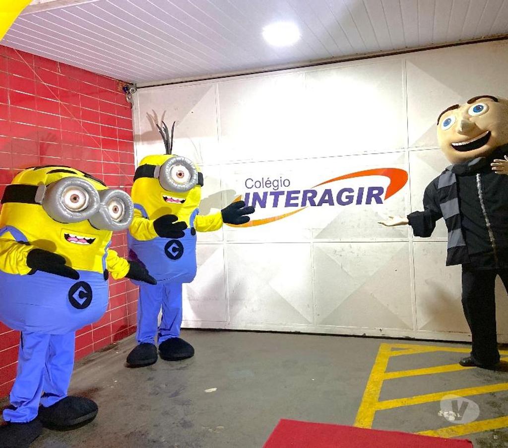 Serviços para eventos Sao Paulo SP Tatuapé - Fotos para Personagens vivos Minions cover Escola animação
