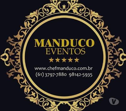 Serviços para Eventos Aguas Claras Brasilia DF - Fotos para Buffet em Brasília - Buffet Manduco Eventos