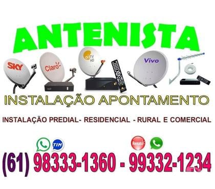 Outros serviços - Fotos para Antenista Samambaia Sky - Claro Tv - Oi - Digital