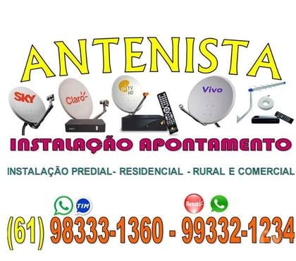 Outros serviços - Fotos para Antenista Santa Maria Sky - Claro Tv - Oi - Digital