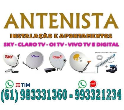 Outros serviços - images_alt_text Antenista São Sebastião Sky - Claro Tv - Oi - Digital