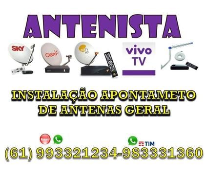 Outros serviços - Fotos para Antenista Sobradinho Sky - Claro Tv - Oi - Digital