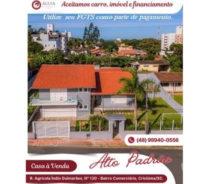 Apartamentos a venda - Fotos para Casa a venda bairro Comerciário Criciúma residência