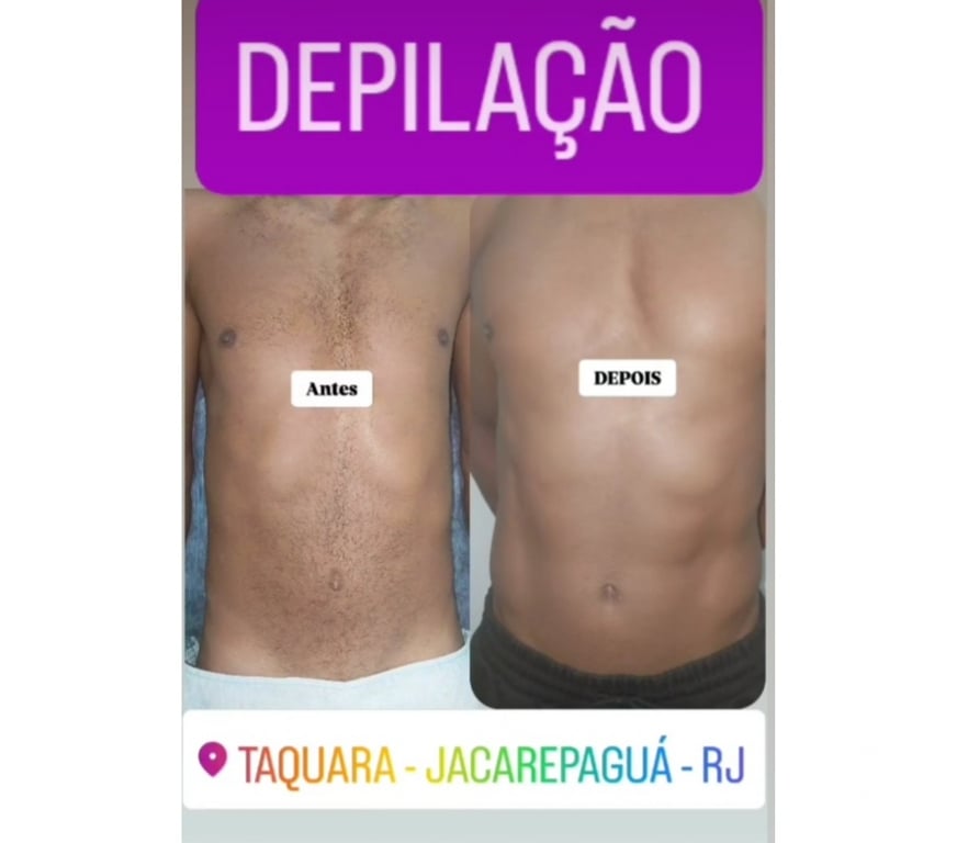 Acompanhantes masculinos Rio de Janeiro RJ Jacarepaguá - Fotos para MASSAGEM E DEPILAÇÃO TAQUARA