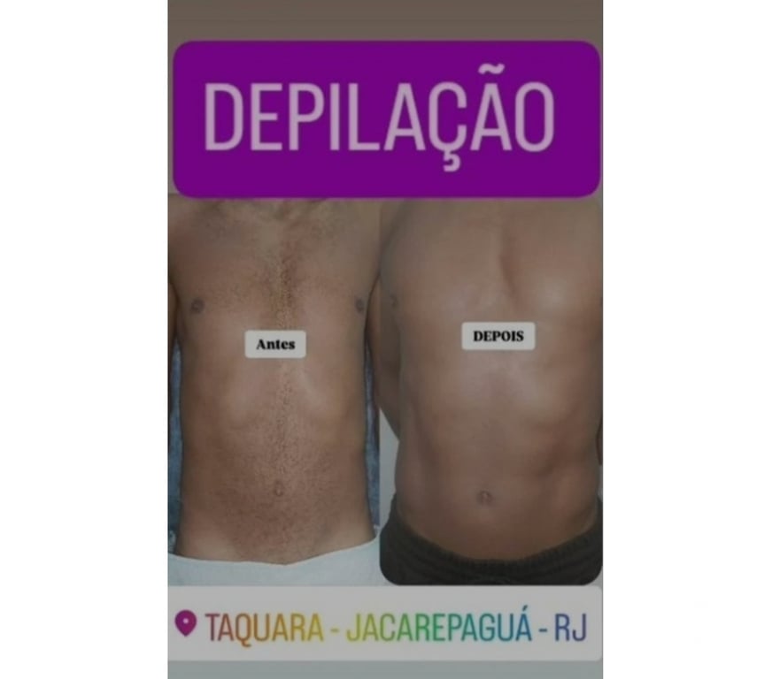 Acompanhantes masculinos Rio de Janeiro RJ Jacarepaguá - Fotos para MASSAGEM E DEPILAÇÃO TAQUARA