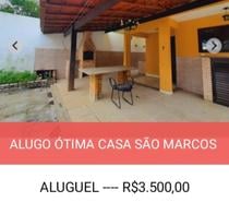 ALUGA-SE, CASA, SÃO MARCOS, MACAÉ-RJ.