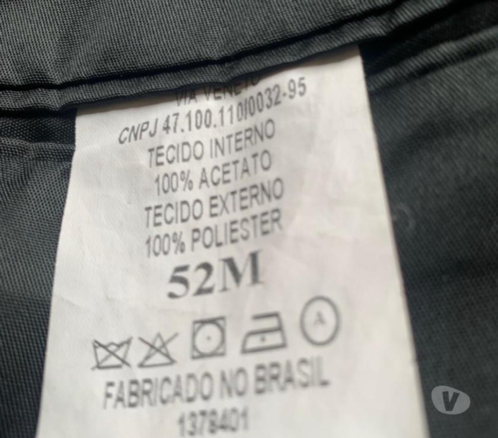 Roupas e Acessórios Belo Horizonte MG Centro-Sul - Fotos para TERNO MASCULINO VIA VENETO SEMI NOVO