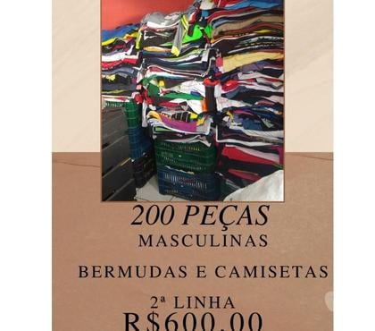 Roupas e Acessórios Asa Norte Brasilia DF - Fotos para Lote Camisetas e Bermudas masculina para Brechó