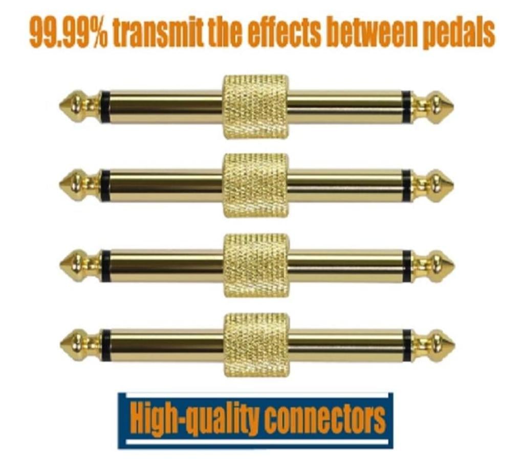 Instrumentos musicais Sao Paulo SP Cachoeirinha, São Paulo - Fotos para Conexão P10-P10 Pedal Guitarra Baixo Violão Kit 4 Pçs