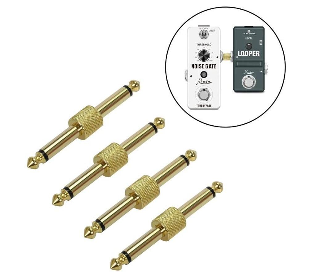 Instrumentos musicais Sao Paulo SP Cachoeirinha, São Paulo - Fotos para Conexão P10-P10 Pedal Guitarra Baixo Violão Kit 4 Pçs