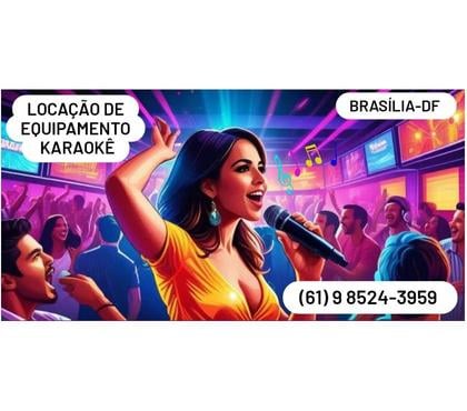 Serviços para Eventos Setor Noroeste Brasilia DF - images_alt_text Locação aparelho de karaokê Brasília DF