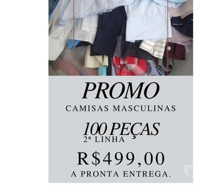 Roupas e Acessórios - Fotos para Fardo Masculino para Brechós e Bazares