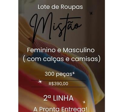 Roupas e Acessórios - Fotos para Lotes de Roupas Usadas para Brechós