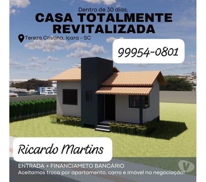 Apartamentos a venda - Fotos para Casa a venda Içara Tereza Cristina loteamento Caiobá