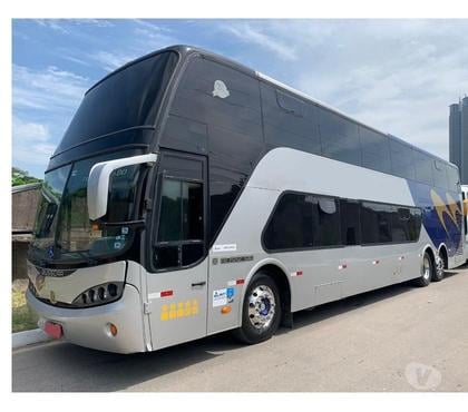  Ônibus Usados Venda Cidade Industrial de Curitiba Curitiba PR - Fotos para Onibus DD Busscar M.Benz O-500 360cv ano 2008 cód.9477