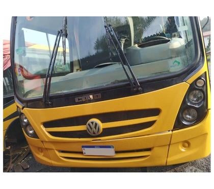 Ônibus usados Cidade Industrial de Curitiba Curitiba PR - Fotos para Micrão Escolar VW 15190 67-lugares ano 2009 cód.9486