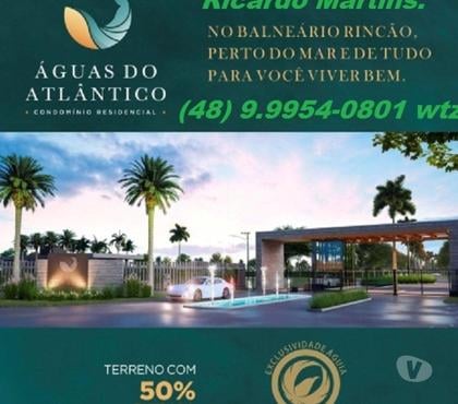 Lotes a venda - Fotos para Condomínio Águas do Atlântico balneário Rincão
