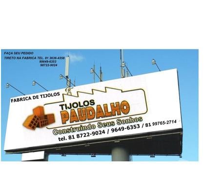 Diversos - Fotos para TIJOLOS DE 08 FUROS EM JABOATÃO DOS GUARARAPES PE