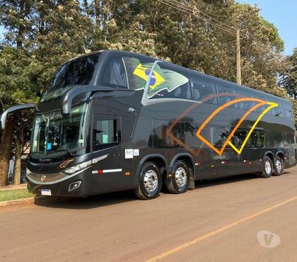  Ônibus Usados Venda Cidade Industrial de Curitiba Curitiba PR - Fotos para Onibus DD 4 eixos Volvo B-450R G-7 New ano 2020 cód.9528