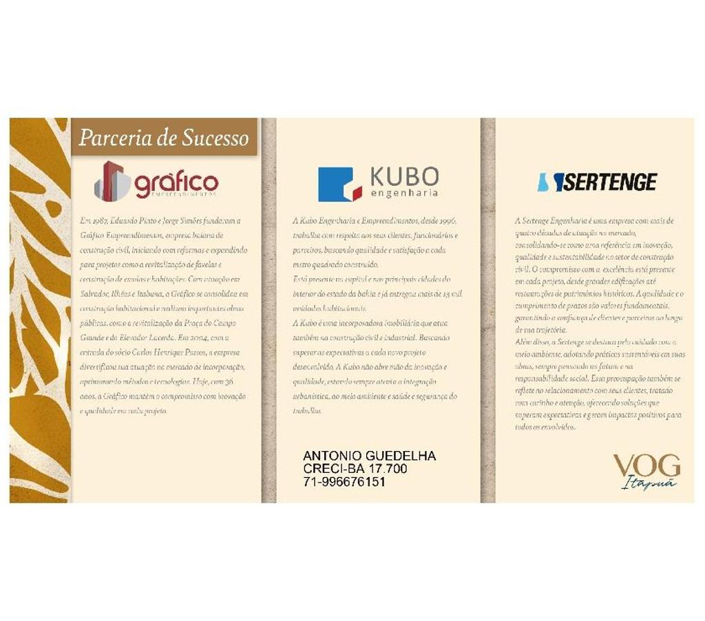 Empreendimentos imóveis Salvador BA Itapuã - images_alt_text Lançamento Vog Itapuã com 2 Suítes