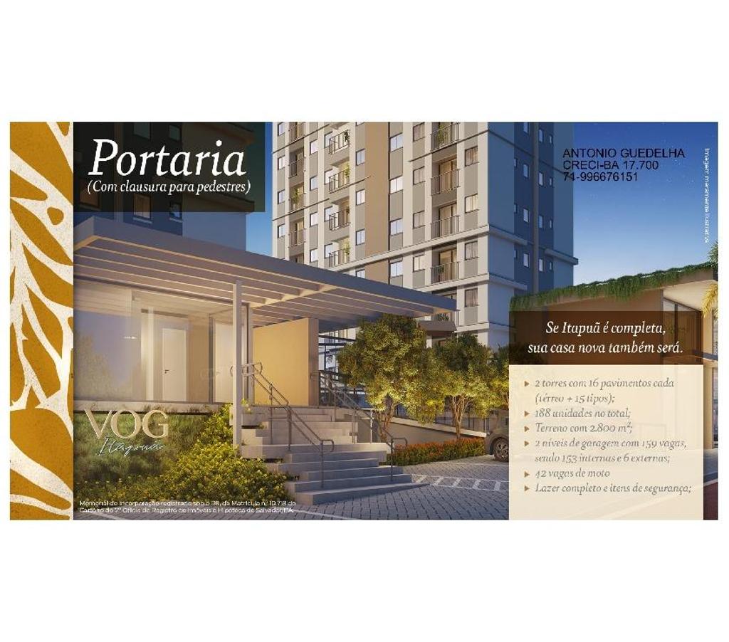 Empreendimentos imóveis Salvador BA Itapuã - images_alt_text Lançamento Vog Itapuã com 2 Suítes