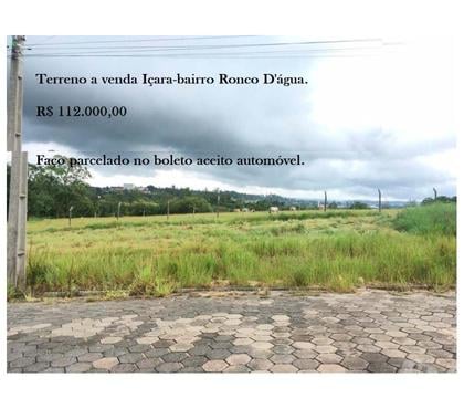 Terrenos a venda - Fotos para Terreno a venda Içara Ronco D'água faço parcelado
